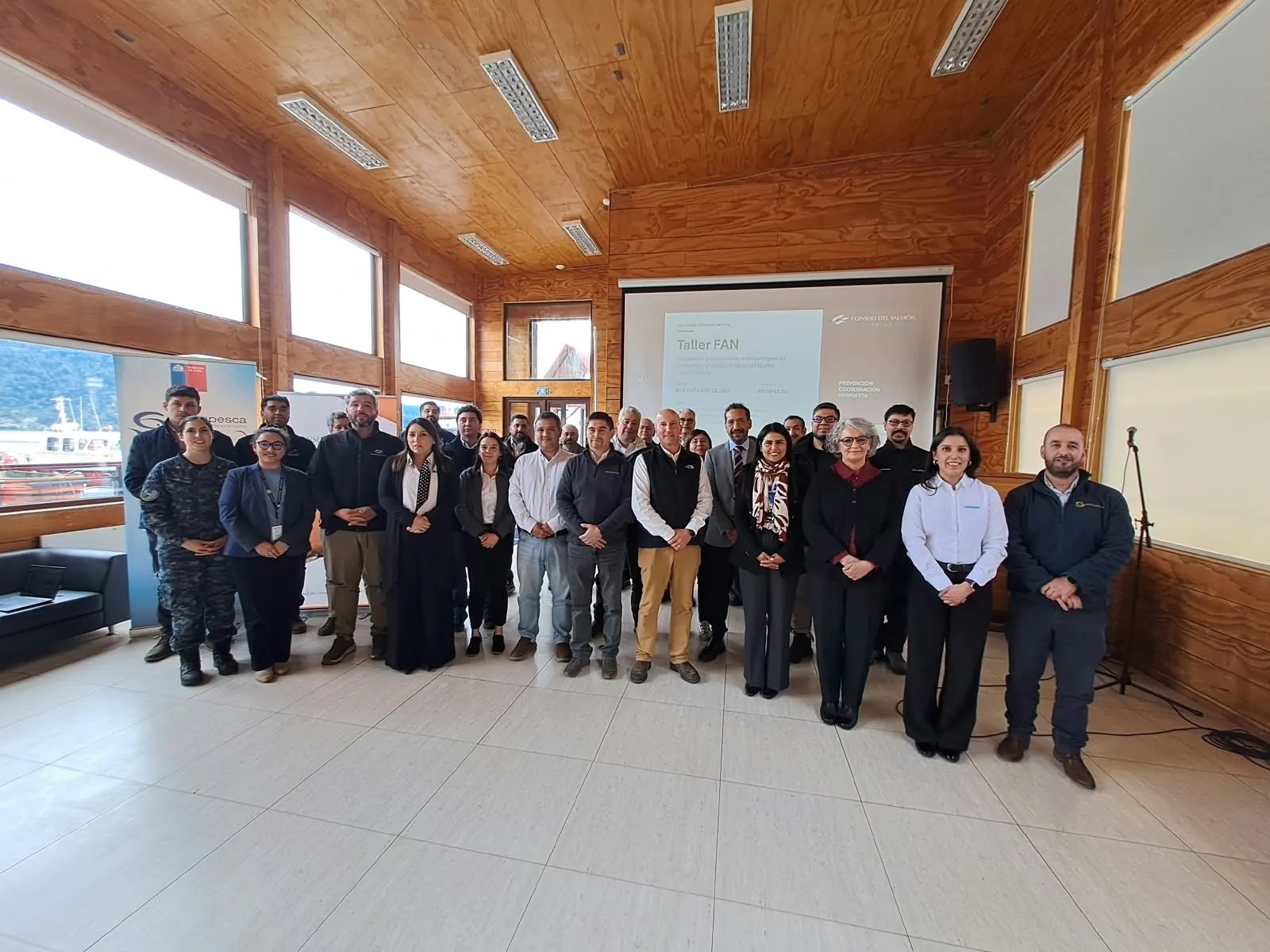 Sernapesca continúa generando instancias de trabajo para fortalecer respuesta ante eventuales contingencias ambientales por el fenómeno de El Niño